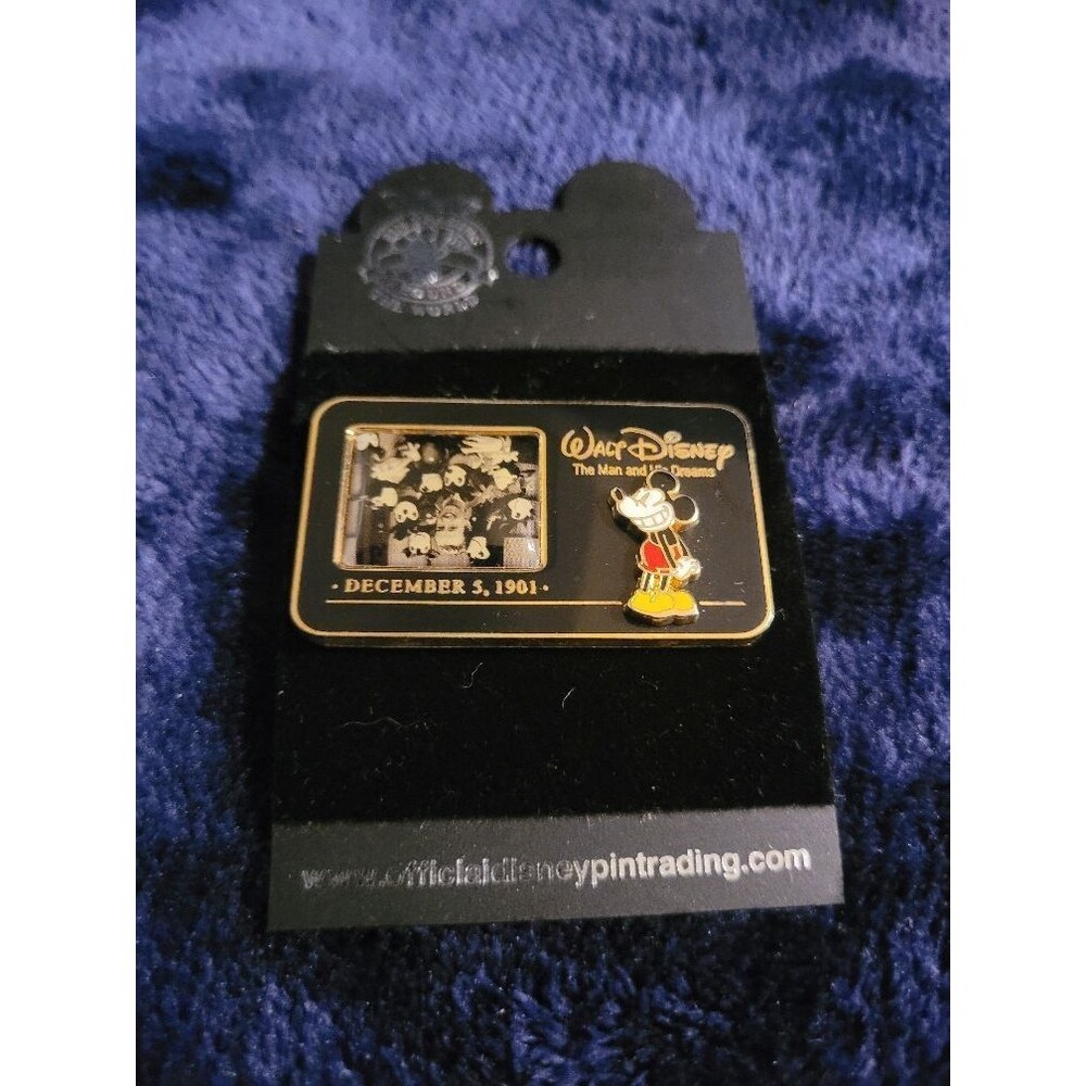 Vintage Walt Disney & Mickey Mouse Trading Pin #15739 The Man and His Dreams